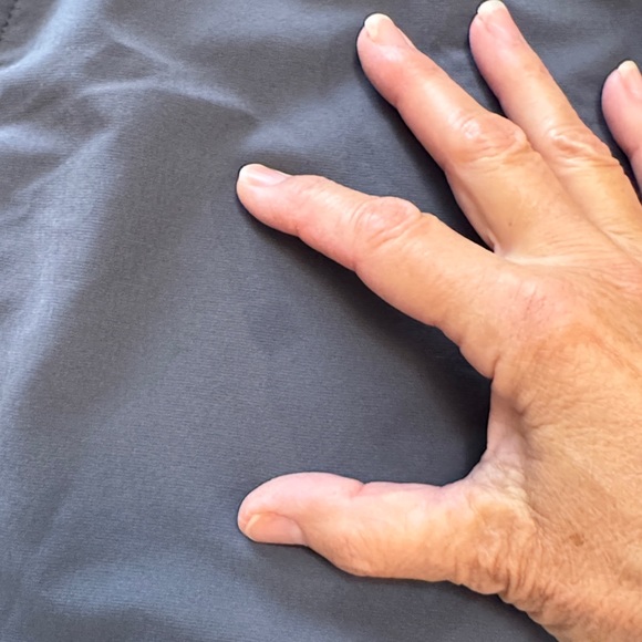 Gray Drawstring Shorts. - Picture 5 of 6